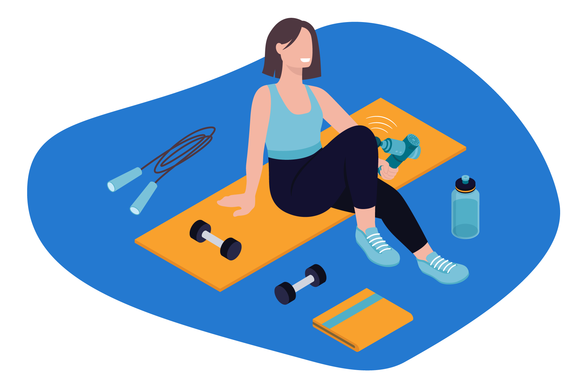 pistolet de massage pour sportifs